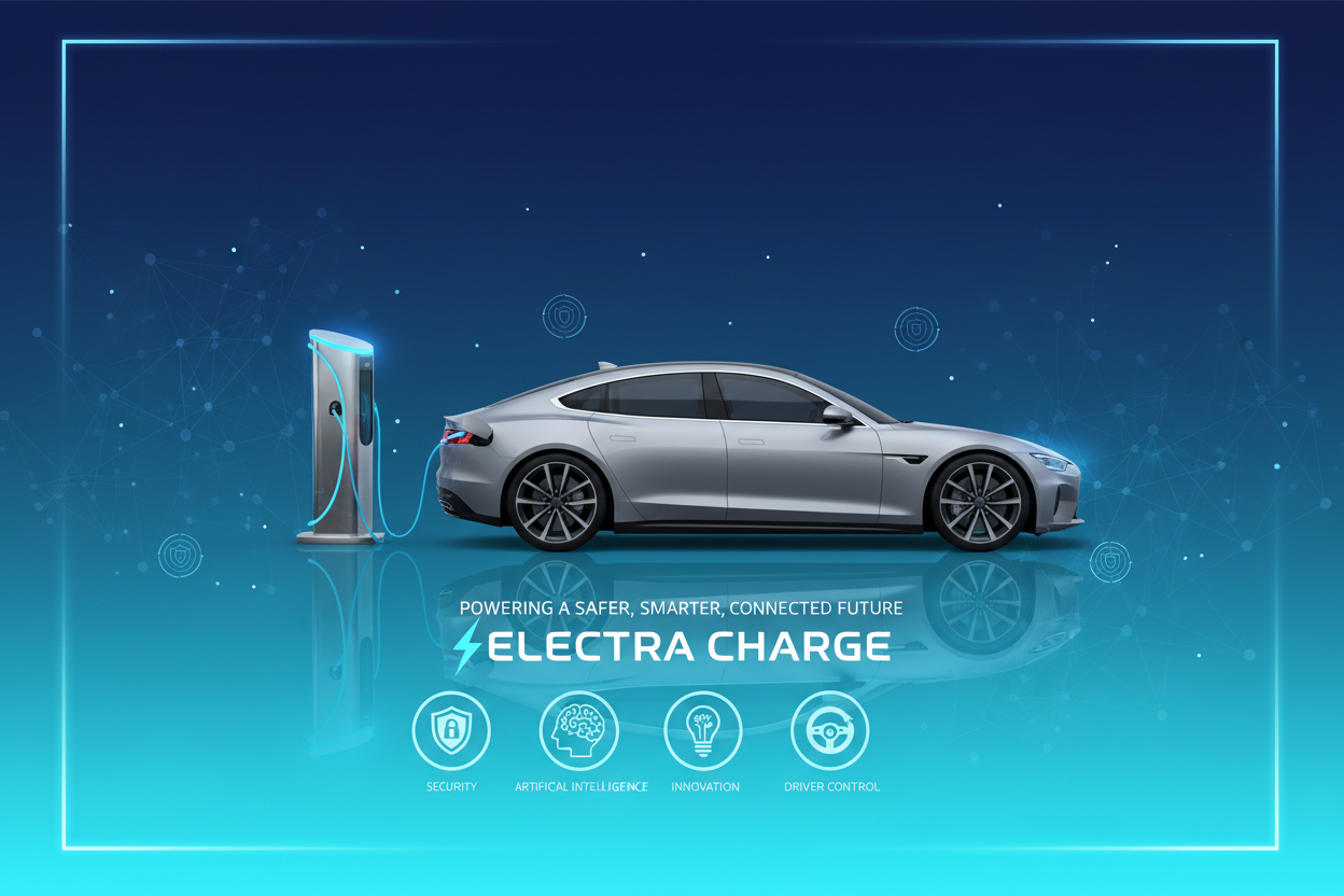 Our Vision

Revolutionize EV Charging Safety Worldwide
Create a future where every EV charging experience is secure, smart, and stress-free.

Integrate AI Into Everyday Mobility
Make advanced AI risk detection accessible to all EV users, enhancing awareness and protection.

Lead Innovation in Smart Vehicle Accessories
Become the global standard for intelligent EV charging hardware and mobile safety technology.

Empower Drivers With Total Control
Deliver intuitive tools that let drivers manage charging, risk